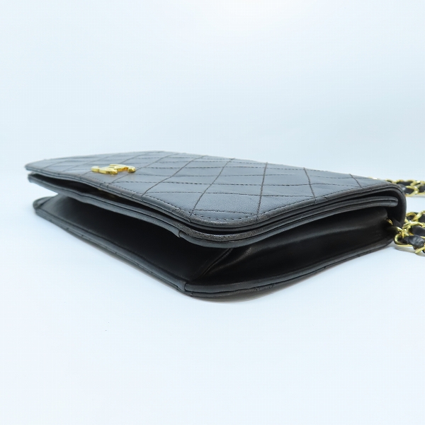 実際に弊社で買取させて頂いたCHANEL/シャネル ヴィンテージ マトラッセ フルフラップ チェーンショルダーバッグ の画像 2枚目