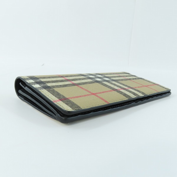 実際に弊社で買取させて頂いたBURBERRY/バーバリー アーカイブチェック 二つ折り 長財布/ロングウォレット 8065640の画像 2枚目