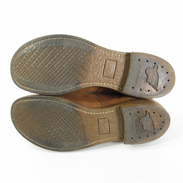 実際に弊社で買取させて頂いたRED WING×Nigel Cabourn/レッドウィング×ナイジェルケーボン HarrisTweed/ハリスツイード マンソンブーツ 4619/8.5Dの画像 2枚目