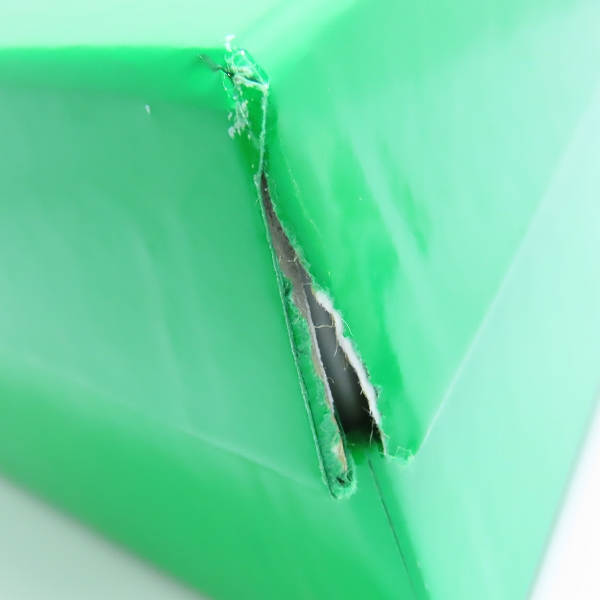 実際に弊社で買取させて頂いたBOTTEGA VENETA/ボッテガヴェネタ Ag925/シルバー925 グリーンエナメル カフバングル 708427 V5081の画像 8枚目