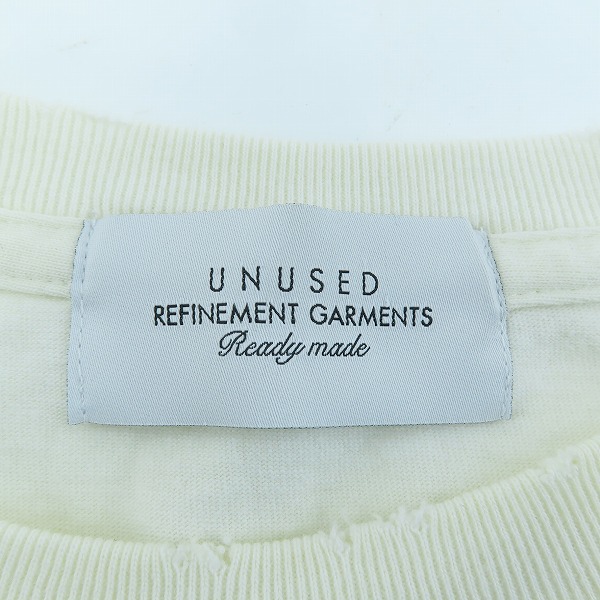 実際に弊社で買取させて頂いたUNUSED/アンユーズド ロングスリーブダメージTシャツ US2197/2の画像 2枚目