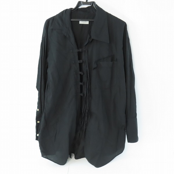 実際に弊社で買取させて頂いたBED J.W. FORD/ベッドフォード フラワー 長袖シャツ 18AW-B-BL03/1