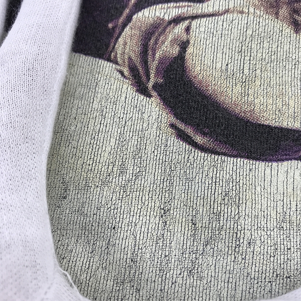 実際に弊社で買取させて頂いたGiant/ジャイアント ヴィンテージ/ビンテージ BON JOVI/ボンジョビ プリント バンド Tシャツ/XLの画像 5枚目