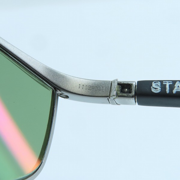 実際に弊社で買取させて頂いたalain mikli×STARCK EYES/アランミクリ×スタルクアイズ BIOSUN メタルフレーム P0103.02の画像 5枚目