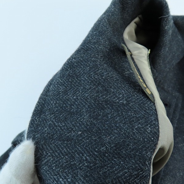 実際に弊社で買取させて頂いたPERFECTO by Schott/パーフェクト バイ ショット ヘリンボーン ジャケットの画像 3枚目