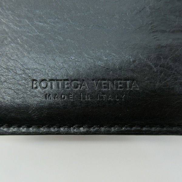 実際に弊社で買取させて頂いたBOTTEGA VENETA/ボッテガヴェネタ ウォレット/二つ折り財布の画像 4枚目