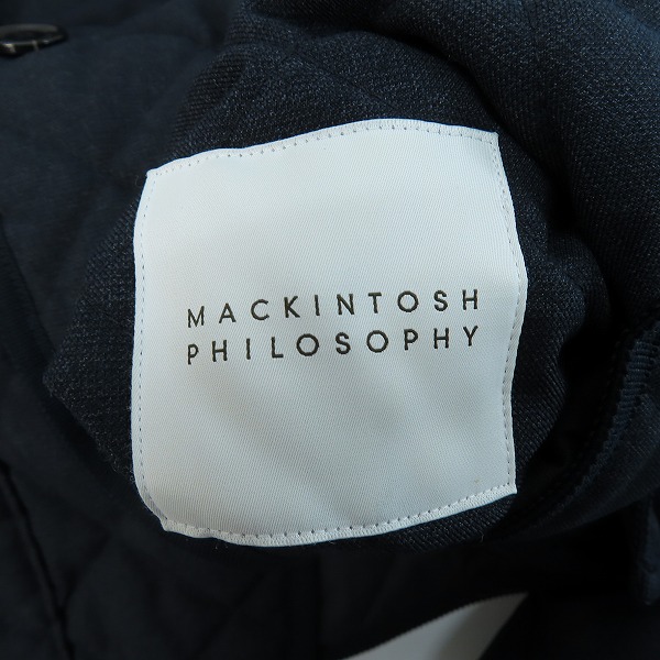実際に弊社で買取させて頂いたMACKINTOSH PHILOSOPHY/マッキントッシュフィロソフィー 中綿 キルティングジャケット/40の画像 6枚目