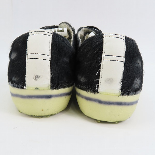 実際に弊社で買取させて頂いたGOLDEN GOOSE/ゴールデングース BLACK PONY V STAR2 スニーカー/42の画像 1枚目