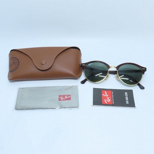 実際に弊社で買取させて頂いたRay-Ban/レイバン CLUBROUND/クラブラウンド サングラス/アイウェア RB4246 990の画像 8枚目