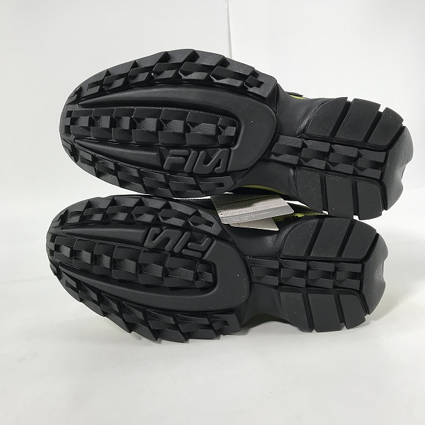 実際に弊社で買取させて頂いた【未使用】FILA/フィラ 厚底 ローカットスニーカー FS1HTB3196X /25.5の画像 2枚目