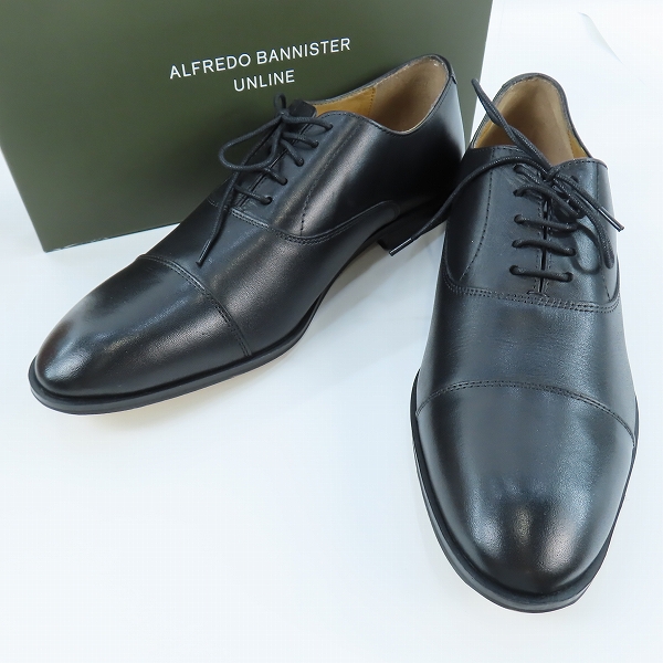 実際に弊社で買取させて頂いたUNLINE by alfredoBANNISTER/アンラインバイアルフレッドバニスター ドレスシューズ/ビジネスシューズ 45 