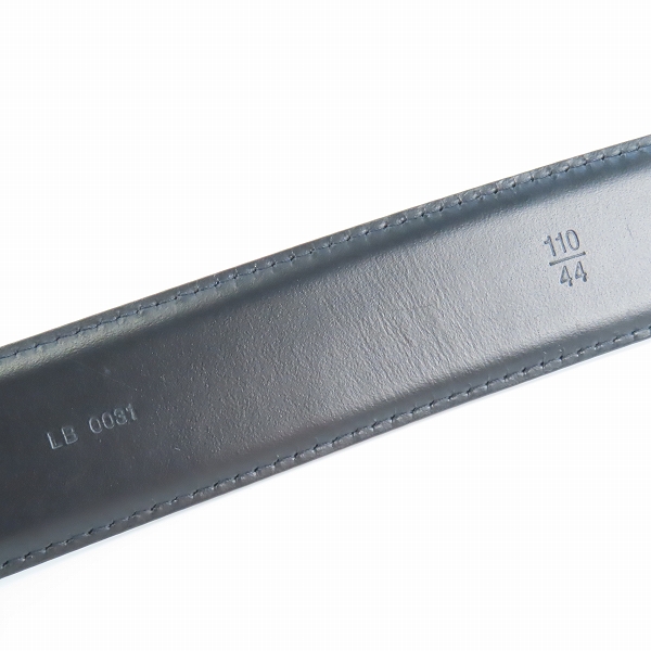 実際に弊社で買取させて頂いたLOUIS VUITTON/ルイヴィトン タイガ サンチュール レザーベルトの画像 3枚目