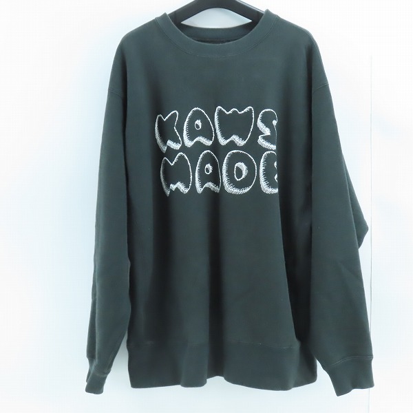 実際に弊社で買取させて頂いたHUMAN MADE×KAWS/ヒューマンメイド×カウズ SWEATSHIRT #3/トレーナー/XXL