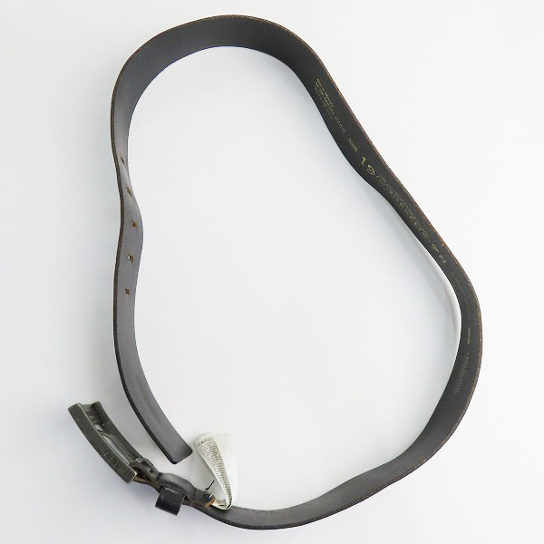 実際に弊社で買取させて頂いたDIESEL/ディーゼル レザーベルト 85/34の画像 9枚目