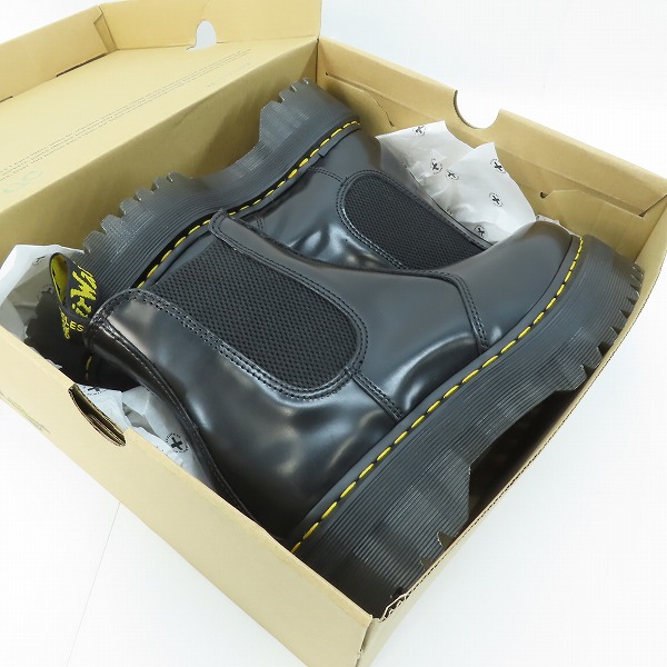 実際に弊社で買取させて頂いたDr.Martens/ドクターマーチン 2976 QUAD サイドゴア クアッド チェルシーブーツ 24687001/UK8の画像 7枚目