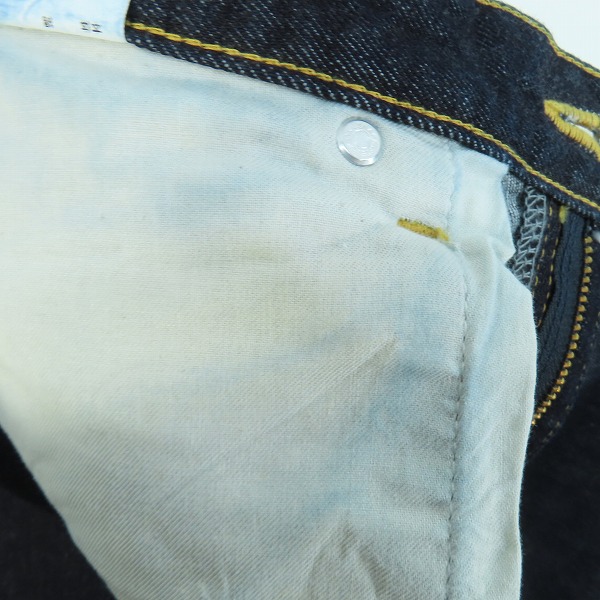 実際に弊社で買取させて頂いたBack Channel/バックチャンネル デニムパンツ インディゴ/Mの画像 7枚目