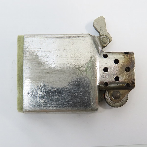 実際に弊社で買取させて頂いたZIPPO/ジッポー HARLEY DAVIDSON/ハーレーダビッドソン メタル貼り 1991年製の画像 5枚目