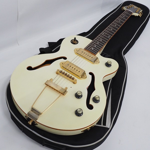 実際に弊社で買取させて頂いた★Epiphone/エピフォン WILDKAT/ワイルドキャット セミアコ エレキギター ソフトケース付