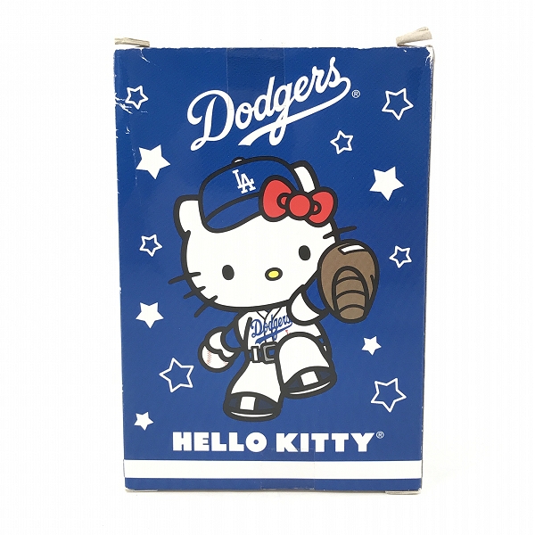 実際に弊社で買取させて頂いた【未開封】SANRIO/サンリオ ロサンゼルス・ドジャース ハローキティ 2014 ボブルヘッドフィギュア/首振り人形の画像 2枚目