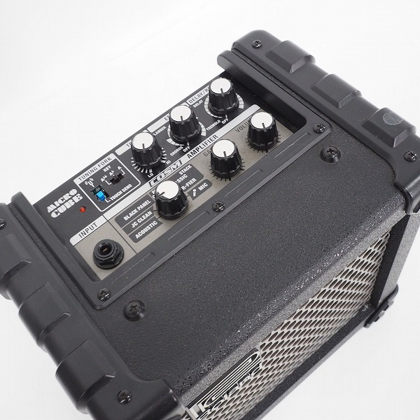 実際に弊社で買取させて頂いたRoland/ローランド MICRO CUBE マイクロキューブ ギターコンボアンプ ACアダプター付【動作確認済】の画像 2枚目
