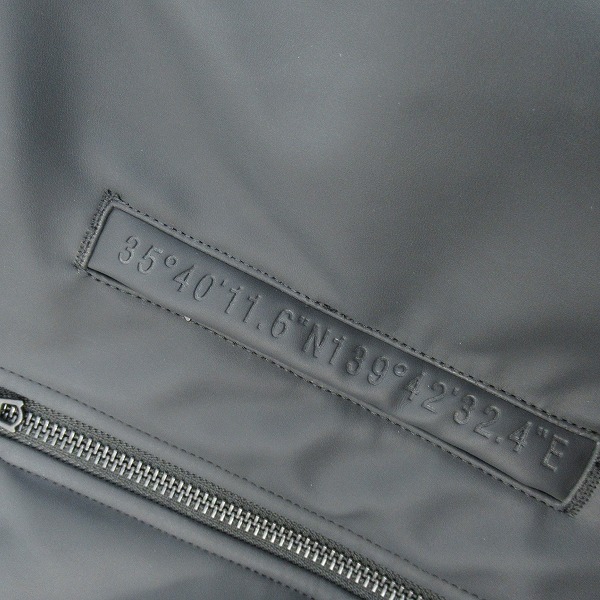 実際に弊社で買取させて頂いた【未使用】WTAPS/ダブルタップス 21AW YT13 シンセティックレザージャケット 212BRDT-JKM05/1の画像 3枚目