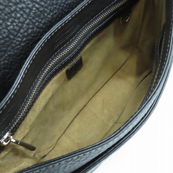 実際に弊社で買取させて頂いた土屋鞄製造所/ツチヤカバン 名古屋10周年記念 ミディアムショルダーバッグ ZY6830BKの画像 3枚目