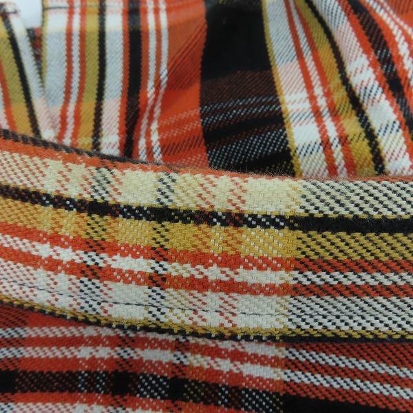 実際に弊社で買取させて頂いたTHE FLAT HEAD/フラットヘッド チェック柄 ウエスタンシャツ /40の画像 6枚目