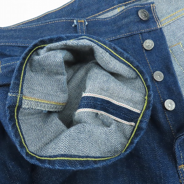 実際に弊社で買取させて頂いたLEVI’S VINTAGE CLOTHING/リーバイス 501XX ビンテージ 1966年モデル復刻版 ジーンズ デニム/PC9-66501-0135/W36L34の画像 2枚目