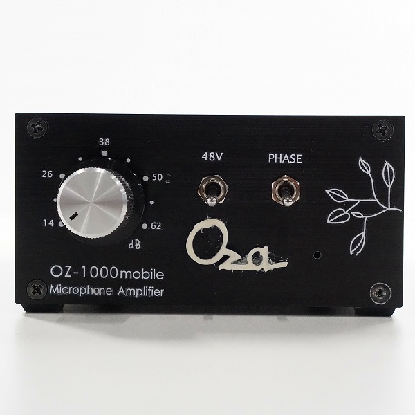 実際に弊社で買取させて頂いたoz design/オズデザイン OZ-1000 mobile Microphone Amplifier 小型ディスクリート マイクプリアンプ 動作未確認の画像 1枚目