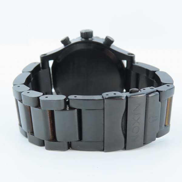 実際に弊社で買取させて頂いたNIXON/ニクソン MINIMIZE THE 42-20 CHRONO クロノグラフ クォーツ 腕時計【動作未確認】の画像 2枚目