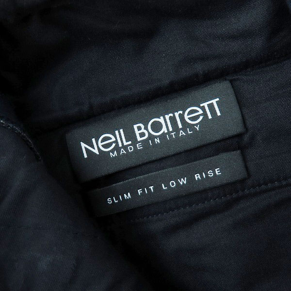 実際に弊社で買取させて頂いたNeil Barrett/ニールバレット slimfit lowrise イージー パンツ 44の画像 3枚目