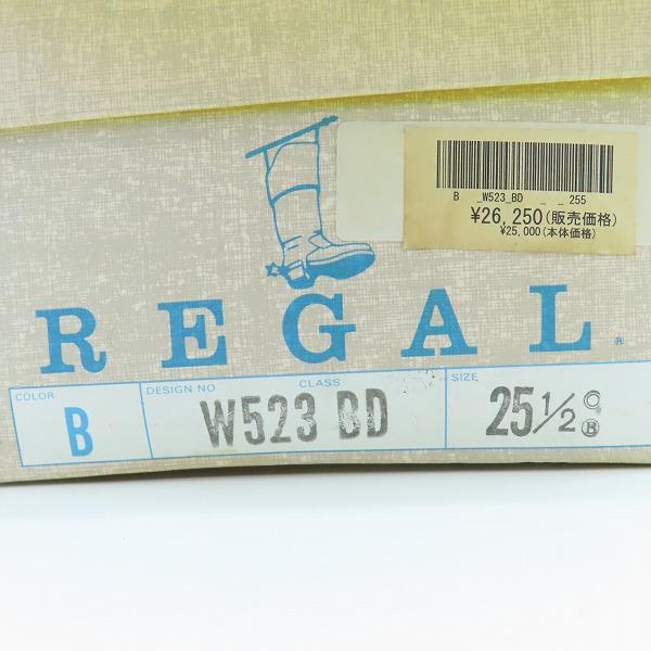 実際に弊社で買取させて頂いたREGAL/リーガル レザー スリッポン/シューズ W523/25.5の画像 9枚目
