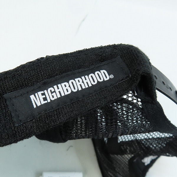 実際に弊社で買取させて頂いたNEIGHBORHOOD/ネイバーフッド B'z 稲葉浩志 コラボ メッシュキャップ 221QTNH-HT01S/Fの画像 5枚目
