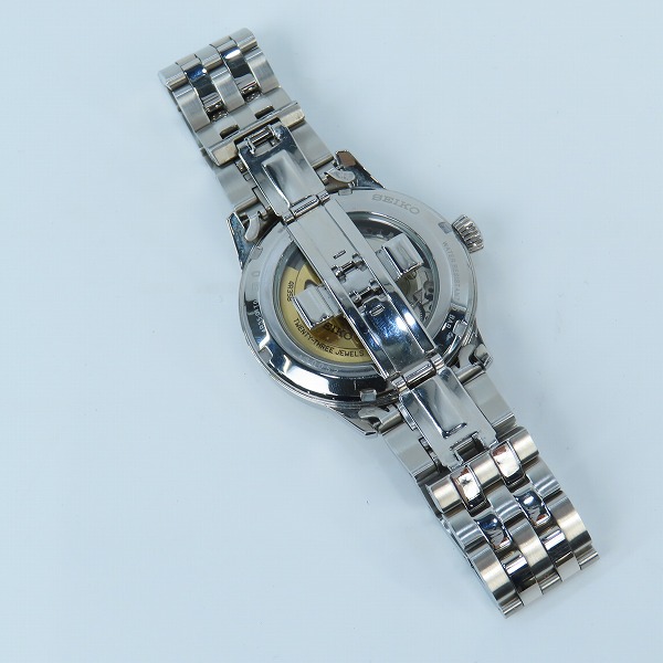 実際に弊社で買取させて頂いた【保証期間内】SEIKO/セイコー PRESAGE/プレザージュ 自動巻き 腕時計 SARY123 4R35-01T0の画像 3枚目