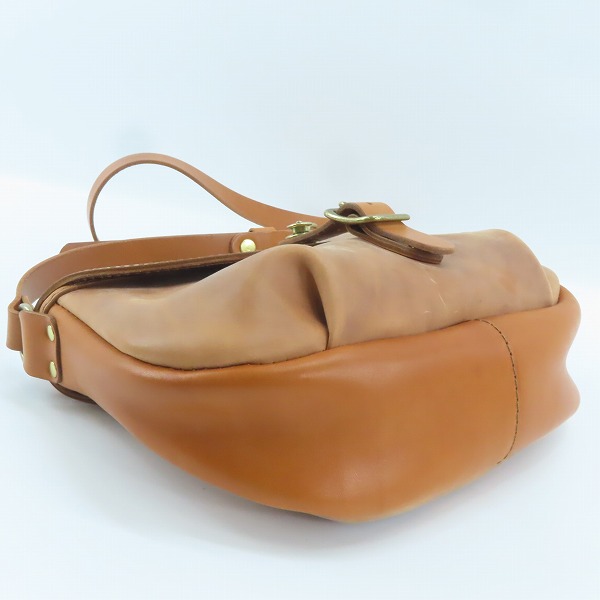 実際に弊社で買取させて頂いたHERZ/ヘルツ フラップショルダーバッグの画像 2枚目