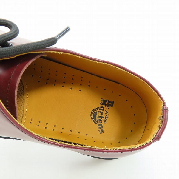実際に弊社で買取させて頂いたDr.Martens/ドクターマーチン 3ホールシューズ AW501/UK７の画像 4枚目