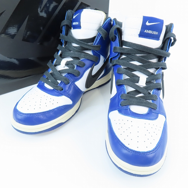 実際に弊社で買取させて頂いたNIKE×AMBUSH/ナイキ×アンブッシュ DUNK HIGH DEEP ROYAL/ダンクハイ ディープロイヤル CU7544-400/27.0