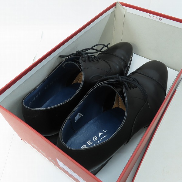 実際に弊社で買取させて頂いたREGAL/リーガル 日本製 ストレートチップシューズ 21VR/23.5の画像 8枚目