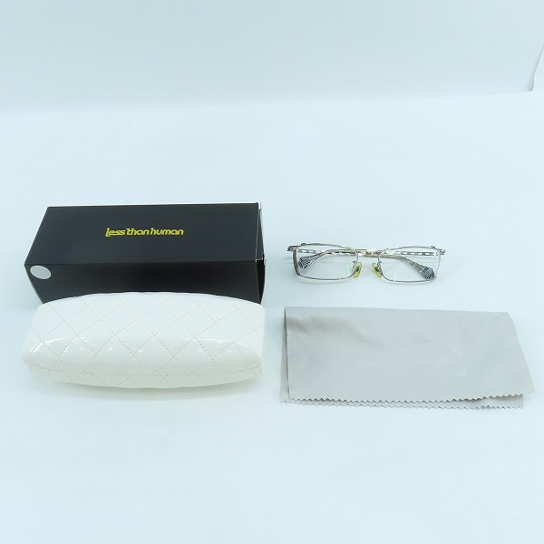 実際に弊社で買取させて頂いたless than human/レスザンヒューマン アイウェア/メガネフレームの画像 8枚目