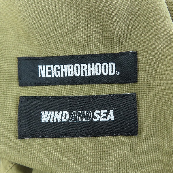 実際に弊社で買取させて頂いたWIND AND SEA × NEIGHBORHOOD/ウィンダンシー × ネイバーフッド ハーフパンツ 221FRWSN-PTM01S/Lの画像 3枚目