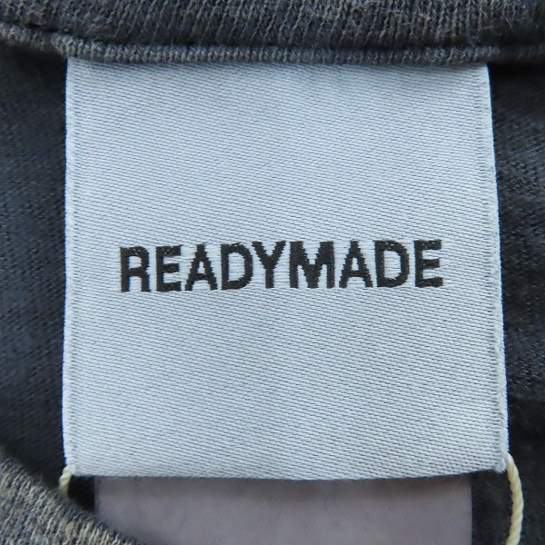 実際に弊社で買取させて頂いた【未使用】READYMADE/レディメイド 24SS ポケットTシャツ カットソー ダメージ加工 RE-CO-BK-00-00-278/XXLの画像 2枚目