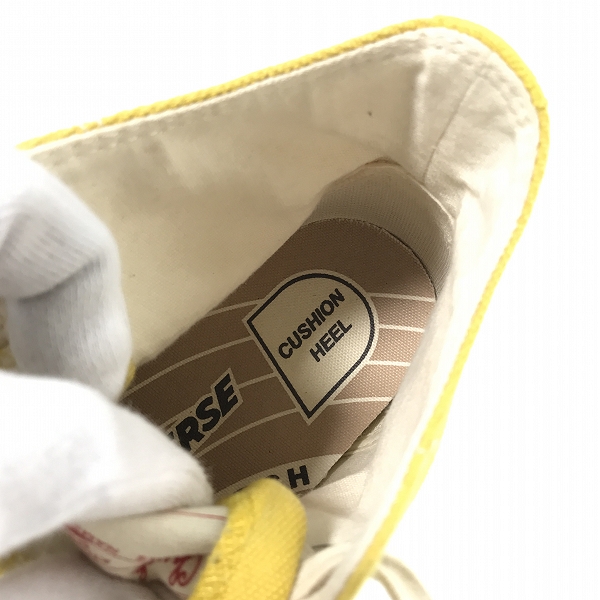 実際に弊社で買取させて頂いたCONVERSE Addict/コンバース アディクト CHUCK TAYLOR CANVAS HI/チャックテイラー オールスター 1CL573/26の画像 4枚目