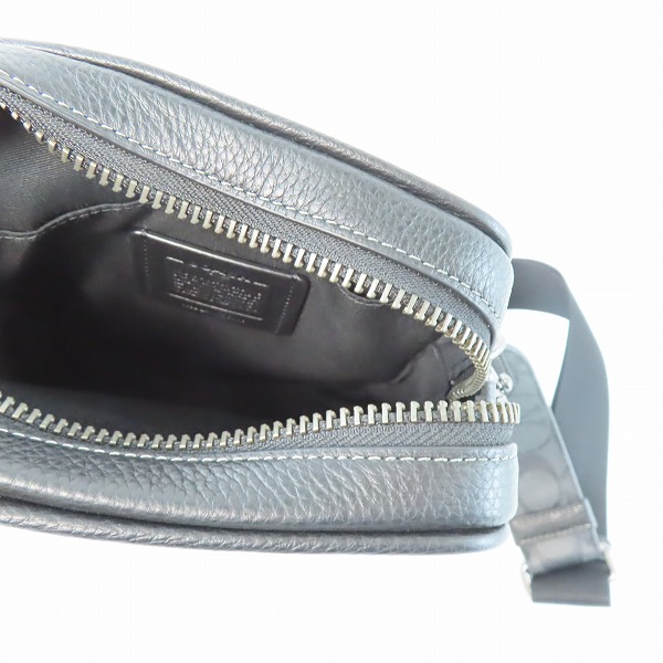 実際に弊社で買取させて頂いたCOACH/コーチ hudson/ハドソン ショルダーバッグ/メンズバッグ ブラックの画像 4枚目