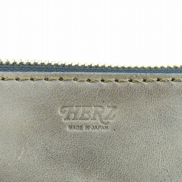 実際に弊社で買取させて頂いたHERZ/ヘルツ スクエアポーチの画像 4枚目