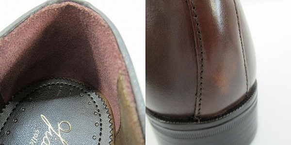 実際に弊社で買取させて頂いたGIANCARLO MORELLI/ジャンカルロ・モレリ ビジネスシューズ GM01240/42の画像 6枚目