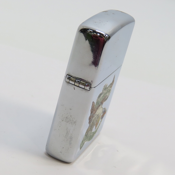 実際に弊社で買取させて頂いたZIPPO/ジッポー HARLEY-DAVIDSON/ハーレーダビッドソン ロゴ イーグルプリント 鏡面加工 1993年製の画像 2枚目