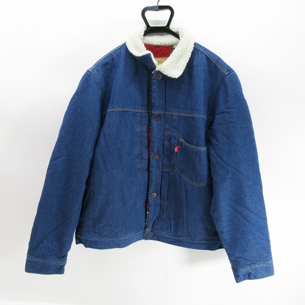 実際に弊社で買取させて頂いた【未使用】LEVI'S/リーバイス リバーシブル シェルパ トラッカージャケット/A2700-0000/XL