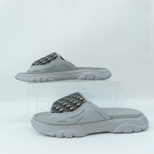 実際に弊社で買取させて頂いたDIOR HOMME/ディオールオム H-Town Single BAND Sandal サンダル 3SA132ZYF/42の画像 3枚目