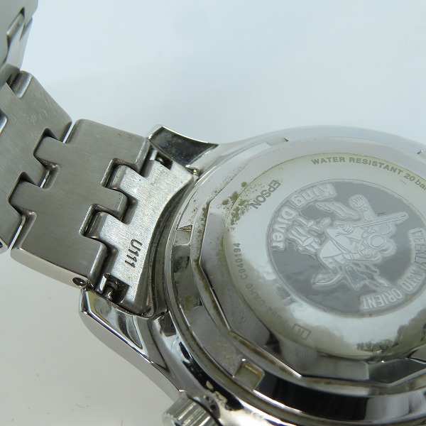 実際に弊社で買取させて頂いたORIENT/オリエント WEEKLY AUTO/ウィークリーオート キングダイバー デイデイト 腕時計  F692-UAH0の画像 5枚目