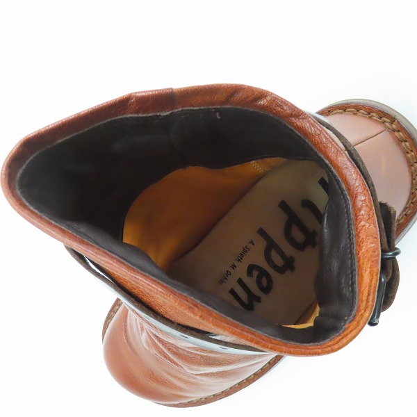 実際に弊社で買取させて頂いたtrippen/トリッペン BOMB/ボム ストラップ ブーツ BOMB-PUB-91/40の画像 4枚目
